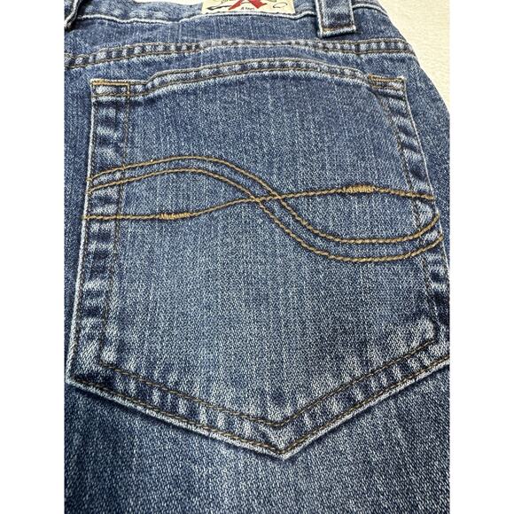 Vintage Source X Distressed Baggy Jeans Mens 36 Y2K Wide Leg Streetwear Denim - Picture 8 of 9